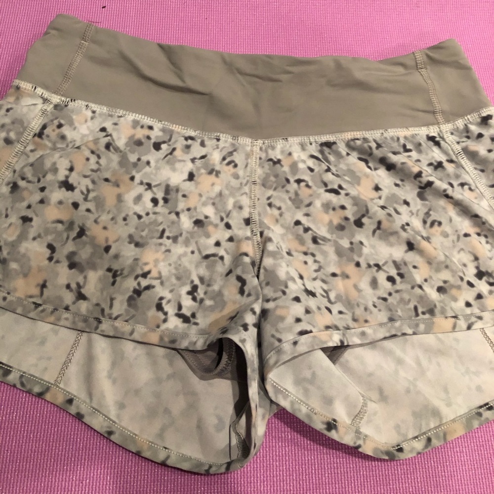 Lululemon run speed shorts